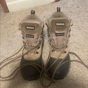DieHard Tan and Black Hiking Boots